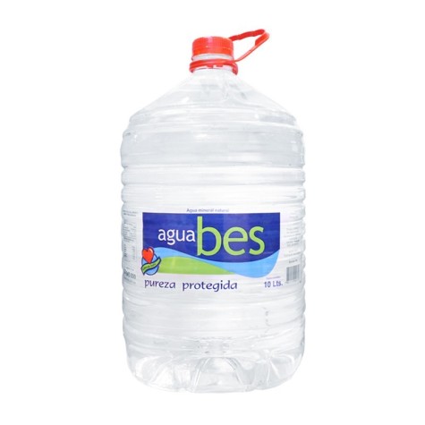 Agua BES 10 Litros bidón PET